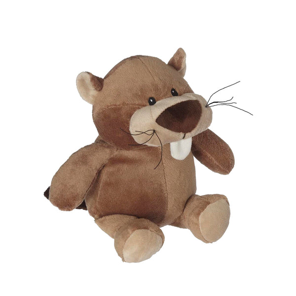 Cuddle Pal Beaver Mini Plush - brown - Embroider Buddy®