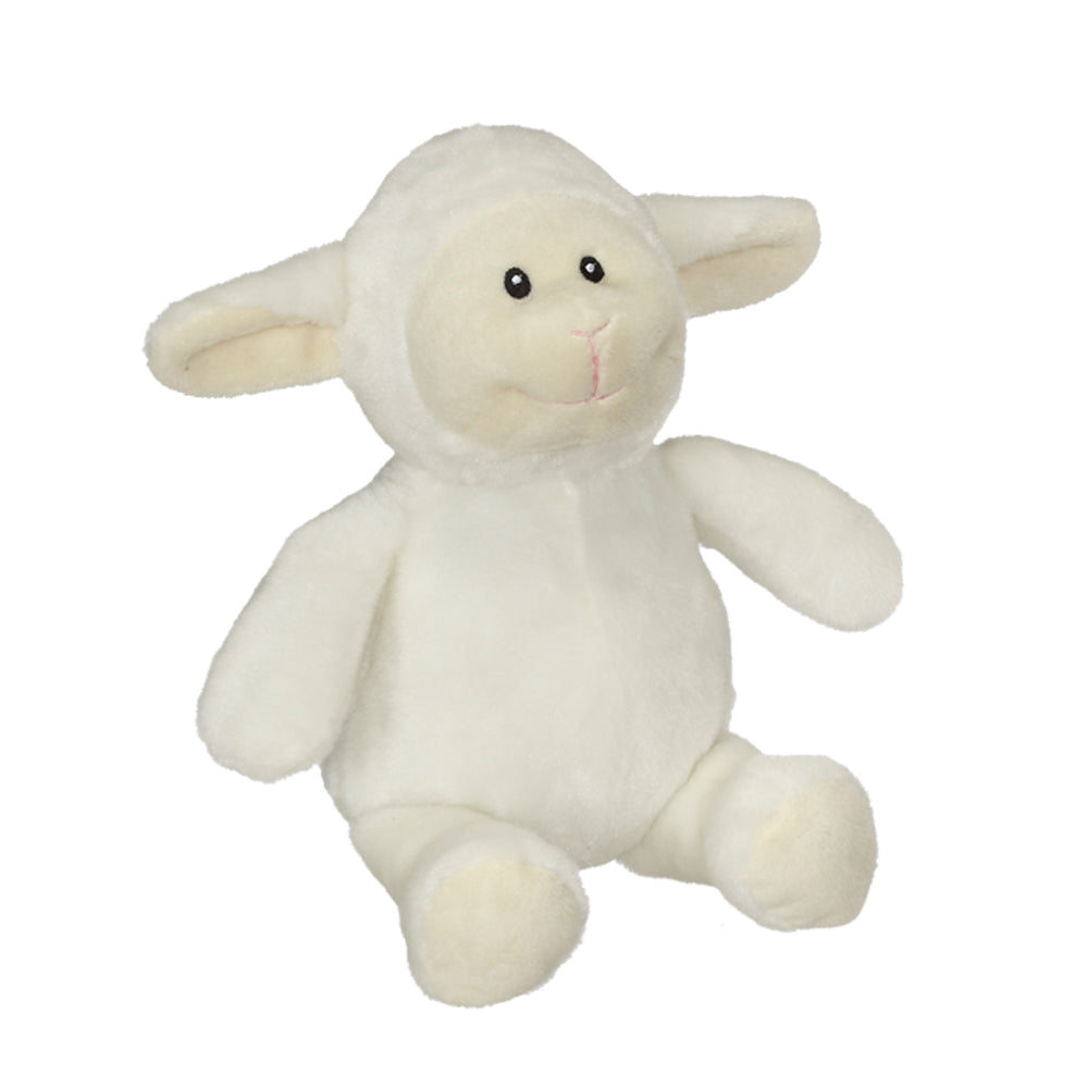Soft white plush lamb from Cuddle Pal Lamb Mini Plush collection, ideal for cuddling