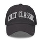 Cult Classic Embroidered Dad Hat - Dark Grey