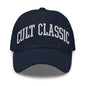Cult Classic Embroidered Dad Hat - Navy