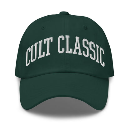 Cult Classic Embroidered Dad Hat - Spruce