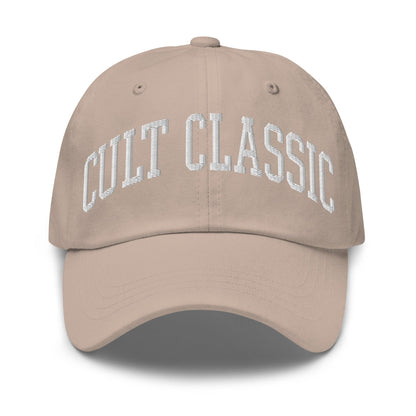 Cult Classic Embroidered Dad Hat - Stone
