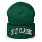 Cult Classic Embroidered Knit Cuffed Beanie - Spruce