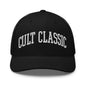 Cult Classic Embroidered Mesh Trucker Hat - Black