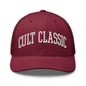 Cult Classic Embroidered Mesh Trucker Hat - Cranberry