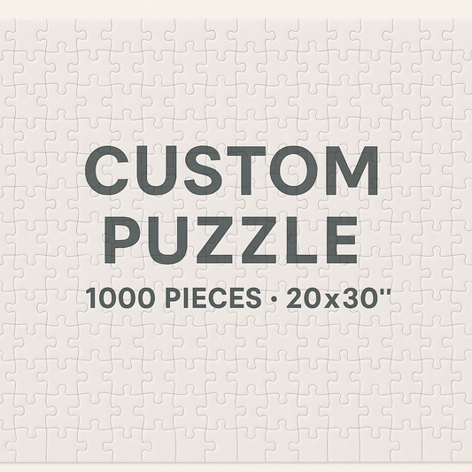 🧩 Custom 1000-Piece Puzzle – 20x30’’ Design-Only Edition - Disassembled in Box - Puzzles