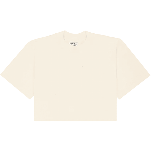 Custom crop top: toronto screen printing sensation c100 - Cream / XS - CROP TOP