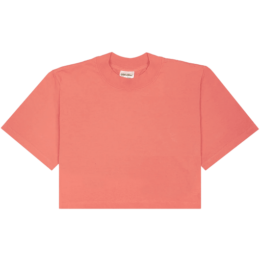 Custom crop top: toronto screen printing sensation c100 - Peach / XS - CROP TOP