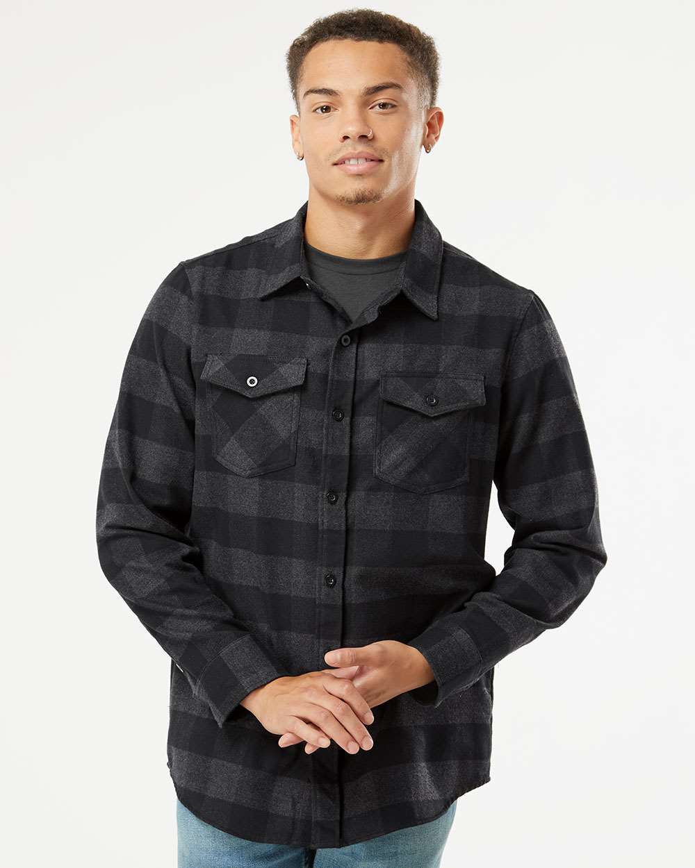 Independent Trading Co. Flannel Shirt EXP50F