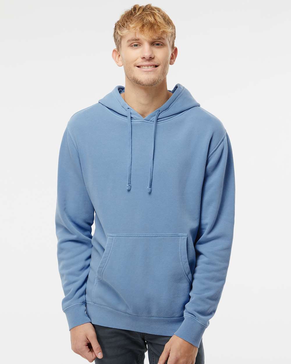 Independent Trading Co. Midweight Pigment-Dyed Hooded Sweatshirt PRM4500