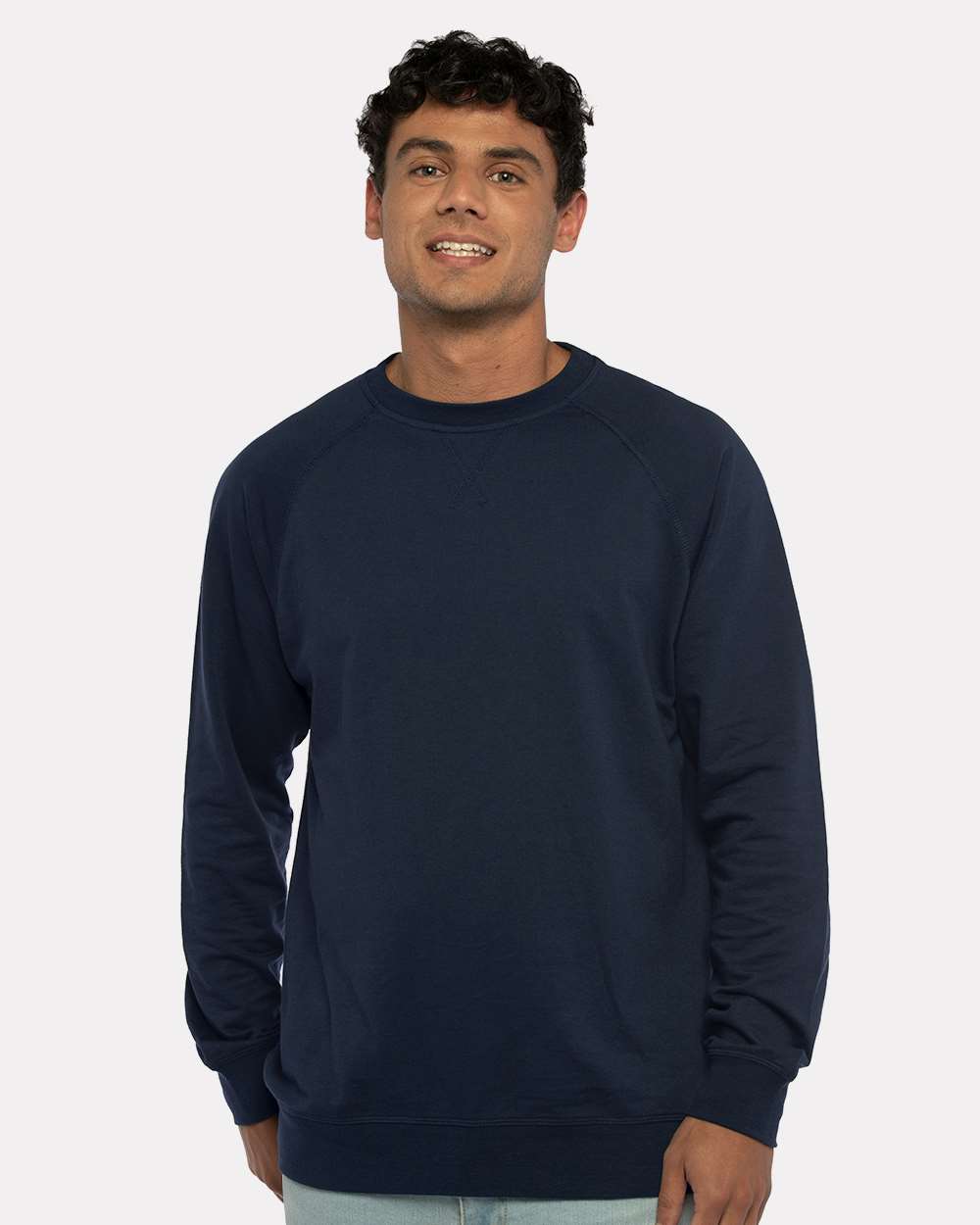 Next Level Laguna Raglan Crewneck Sweatshirt 9000