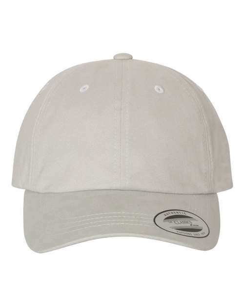 Dad hat: your custom apparel canvas for screen printing toronto ca100 - Light Grey / Adjustable