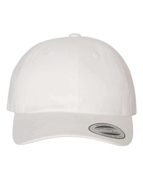 Dad hat: your custom apparel canvas for screen printing toronto ca100 - White / Adjustable