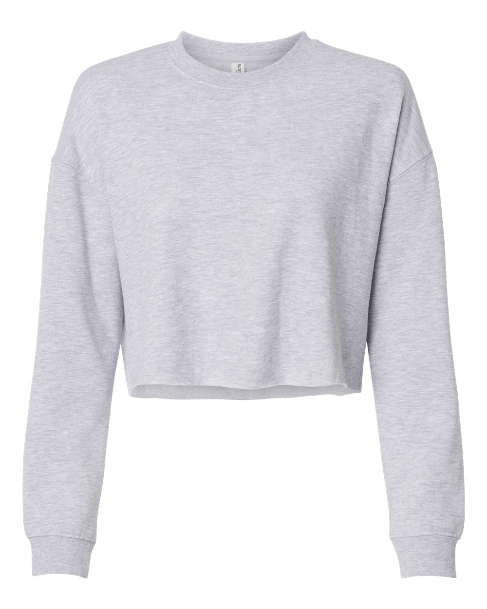 Independent Trading Co. Women's Lightweight Crop Crewneck Sweatshirt AFX24CRP