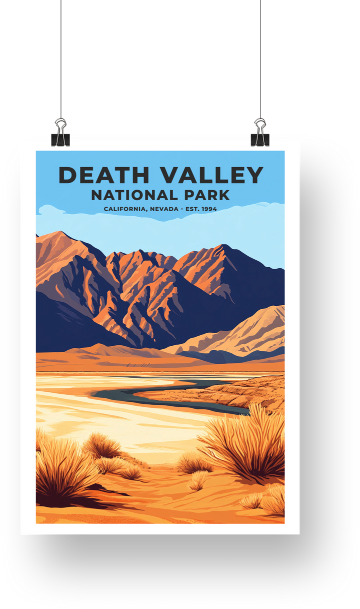 Death Valley National Park Poster - poster