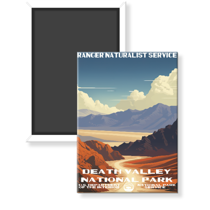 Death Valley National Park WPA Magnet - magnet