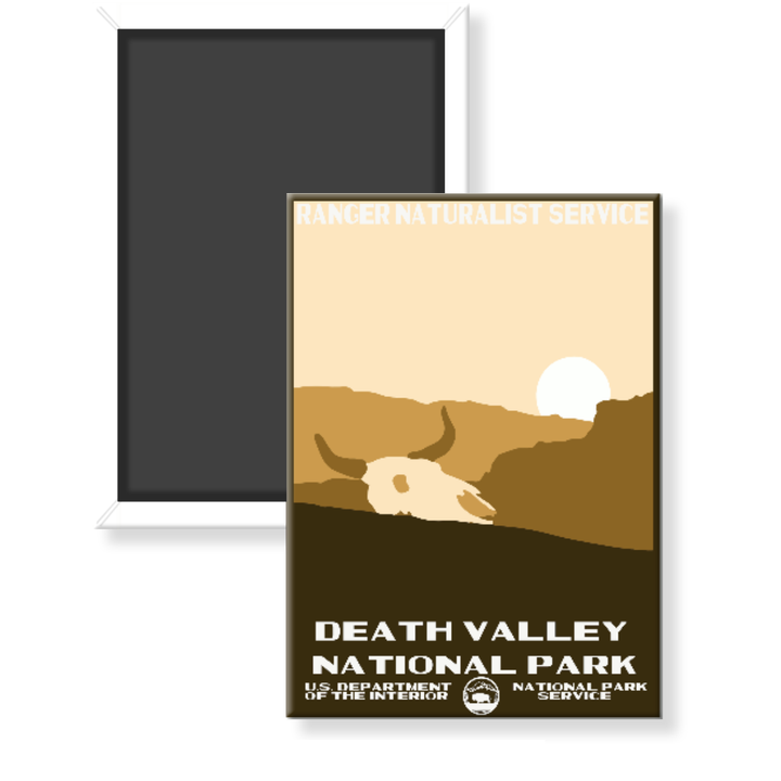 Death Valley National Park WPA Magnet - magnet