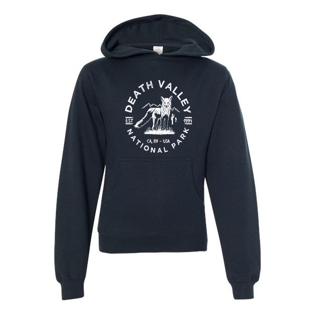 Death Valley National Park Youth Hoodie Sweatshirt - S / Navy - hoodie