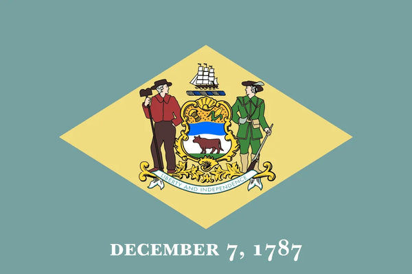 🌟 Flag of Delaware – Available in Multiple Sizes 🌟