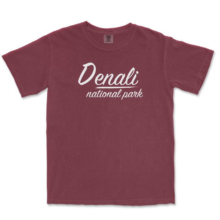 Denali National Park Comfort Colors T Shirt - S / Brick - tshirt