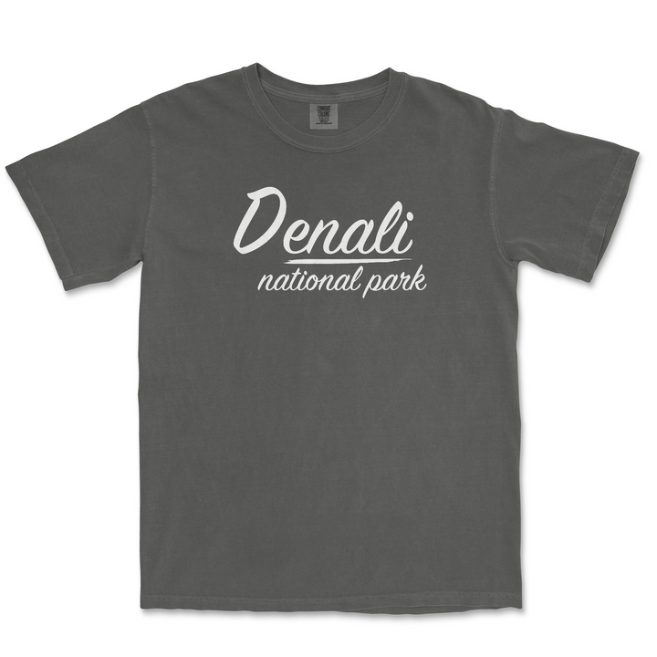 Denali National Park Comfort Colors T Shirt - S / Pepper - tshirt