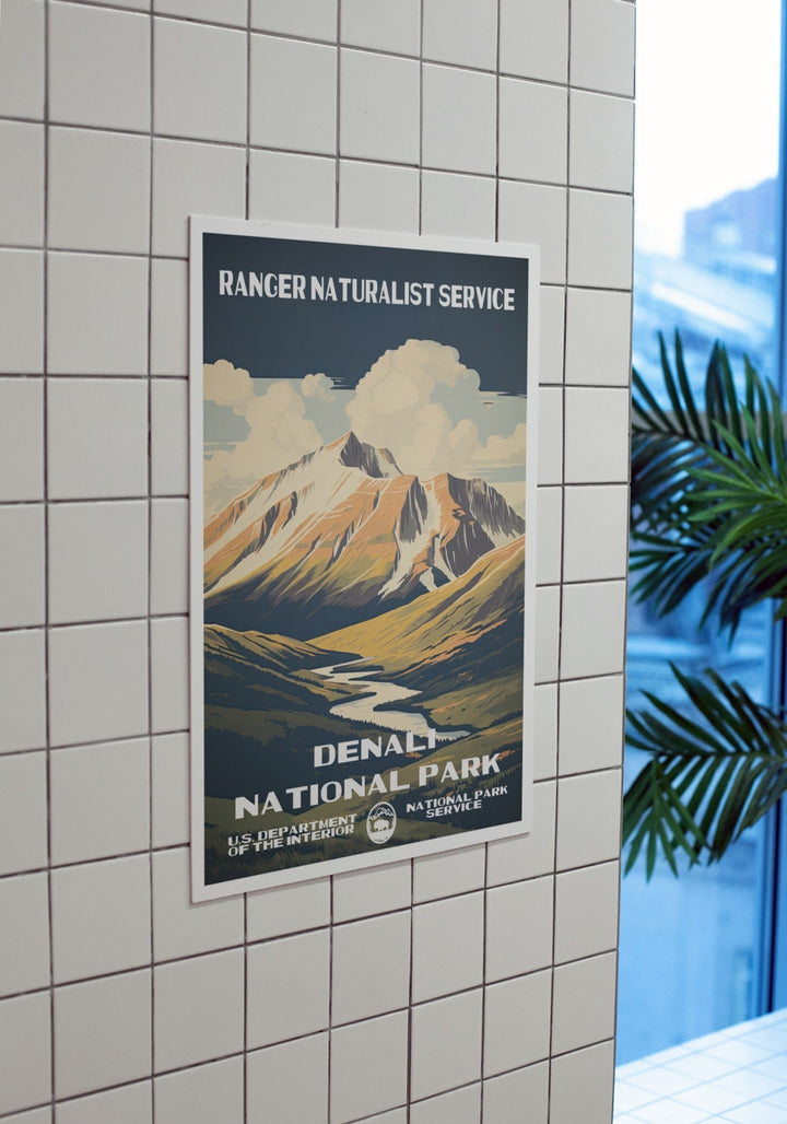 Denali National Park Poster - poster