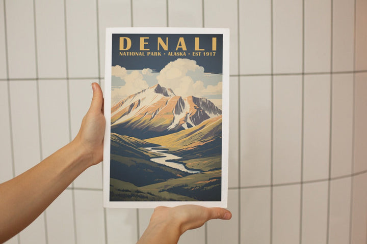 Denali National Park Poster - poster