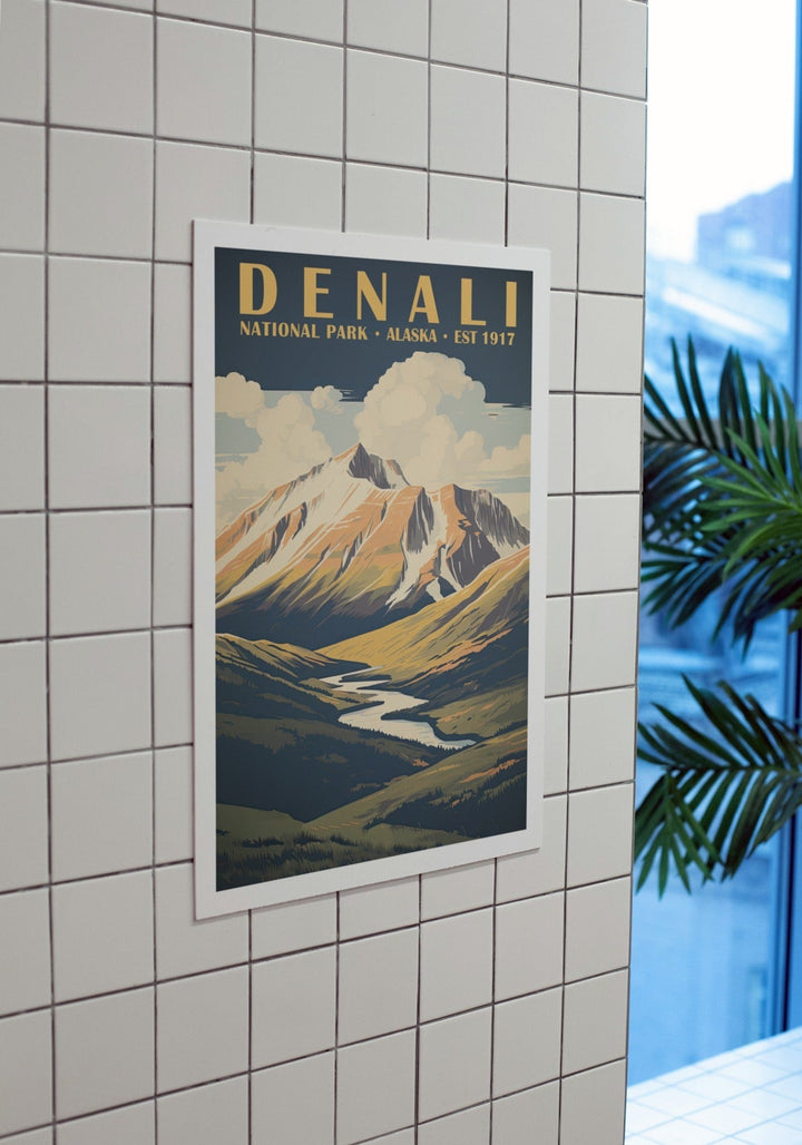 Denali National Park Poster - poster