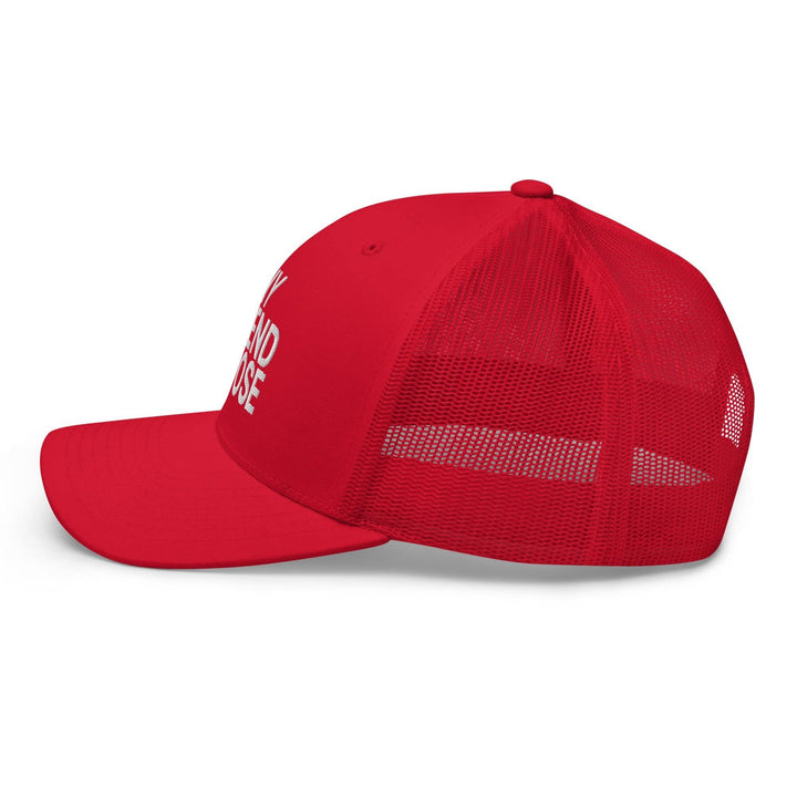 Deny Defend Depose Embroidered Mesh Trucker Hat