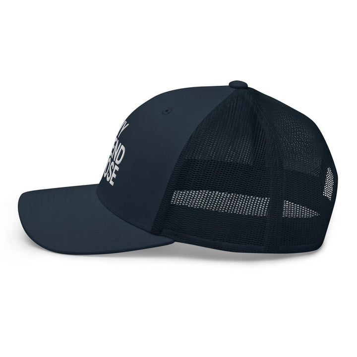 Deny Defend Depose Embroidered Mesh Trucker Hat