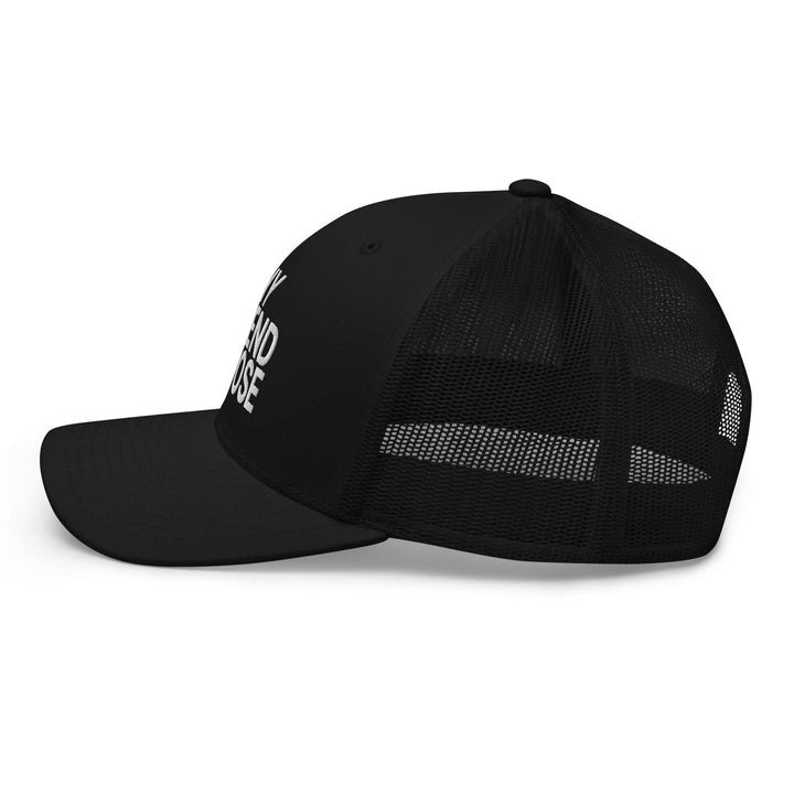 Deny Defend Depose Embroidered Mesh Trucker Hat