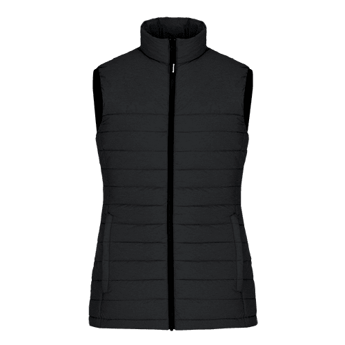 Design your toronto puffer vest: live screen printing custom apparel pv900 - Black Charcoal Heather / XS - Puffer Vest