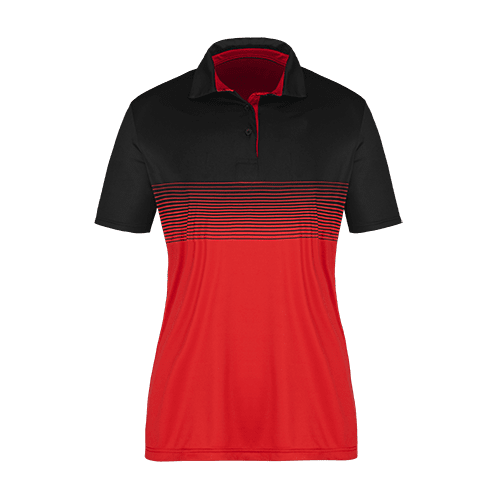 Design your dream polo: custom apparel screen printing toronto pts001 - Red/Black / XS / XS - Polos