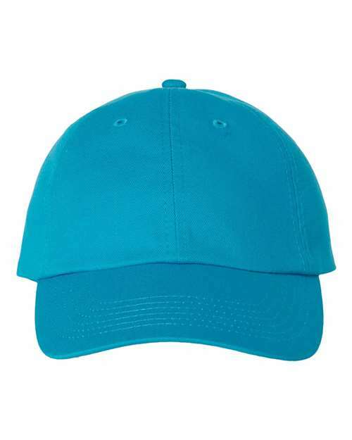 Design your own: bio-washed dad hat for custom apparel and screen printing. Code: hat-001
