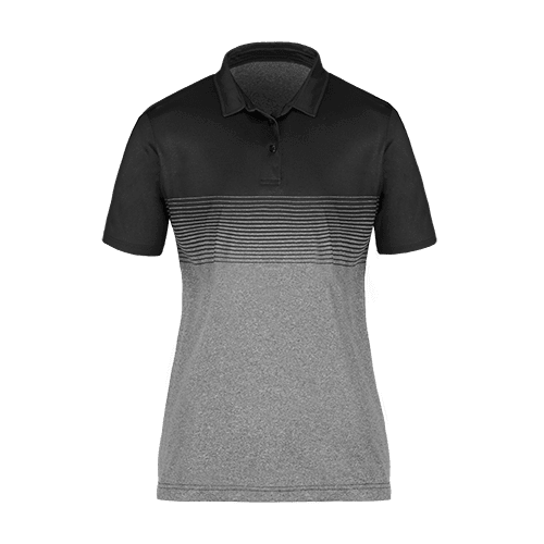 Design your dream polo: custom apparel screen printing toronto pts001 - Grey/Black / XS / XS - Polos