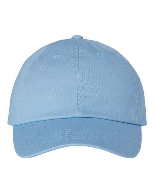 Design your own: bio-washed dad hat for custom apparel and screen printing. Code: hat-001
