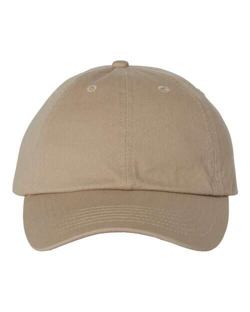 Design your own: bio-washed dad hat for custom apparel and screen printing. Code: hat-001