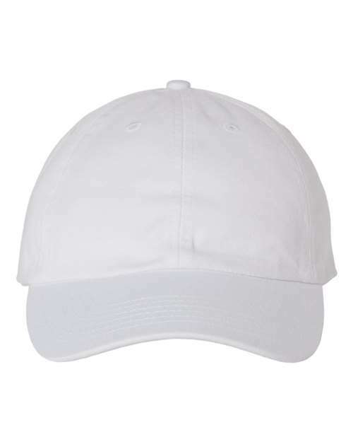 Design your own: bio-washed dad hat for custom apparel and screen printing. Code: hat-001