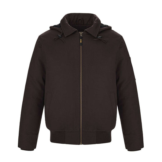 Design your dream jacket: custom apparel screen printing toronto jkt1 - Brown / S - Jacket