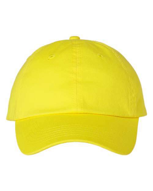 Design your own: bio-washed dad hat for custom apparel and screen printing. Code: hat-001