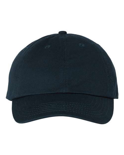 Design your own: bio-washed dad hat for custom apparel and screen printing. Code: hat-001