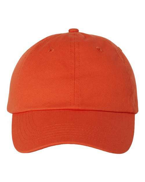 Design your own: bio-washed dad hat for custom apparel and screen printing. Code: hat-001