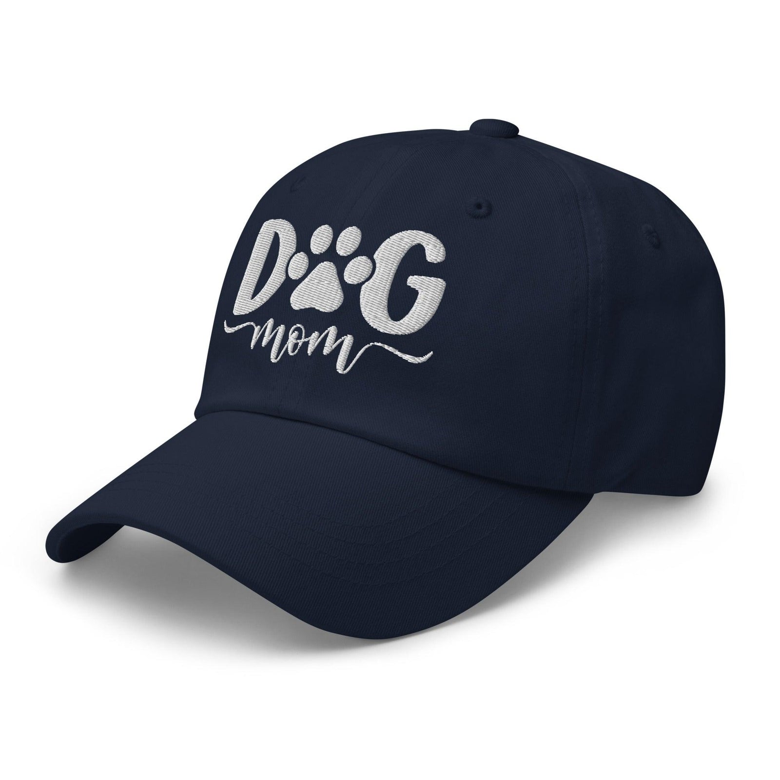 Dog Mom Embroidered Dad Hat
