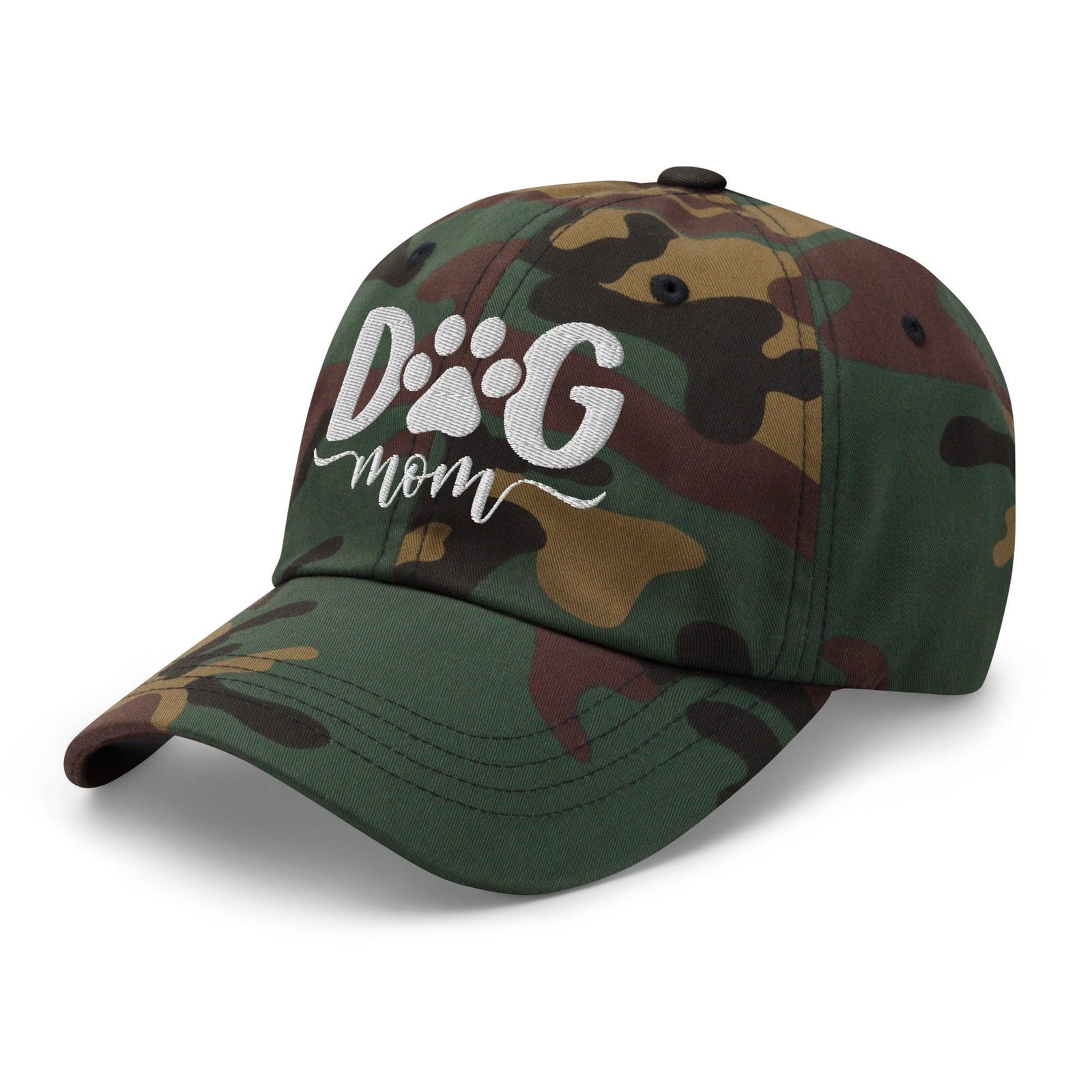 Dog Mom Embroidered Dad Hat