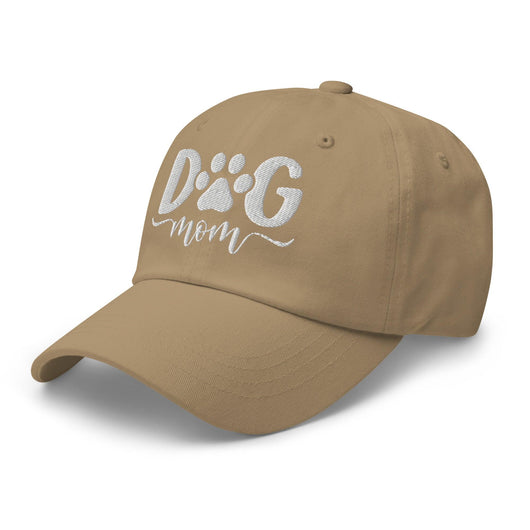Dog Mom Embroidered Dad Hat