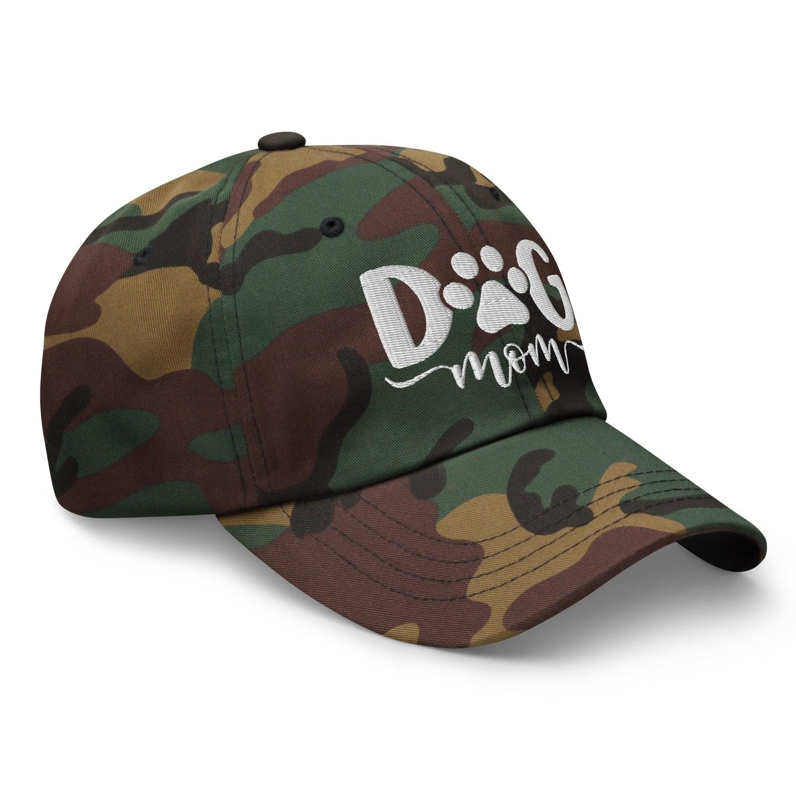 Dog Mom Embroidered Dad Hat