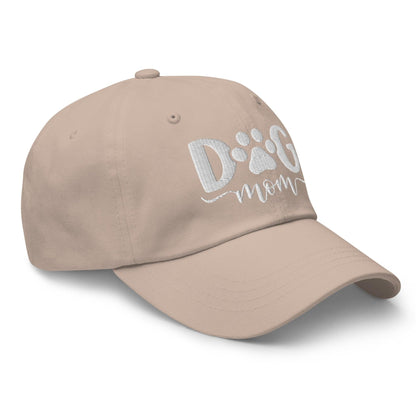 Dog Mom Embroidered Dad Hat