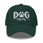 Dog Mom Embroidered Dad Hat - Spruce