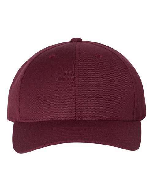 Dominate style: premium snapback for custom apparel and toronto screen printing dt777 - Maroon / Adjustable