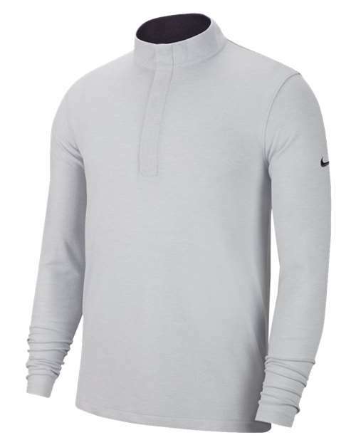Dominate the green: victory half-zip for custom apparel and screen printing vhz001 - Sky Grey / 3XL